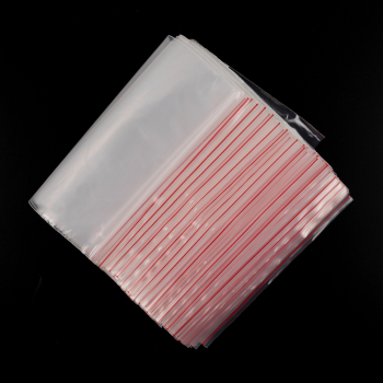 Пакет Zip Lock с полосой для надписи, прозрачный, 180*250 мм, 70 мкм, 100 шт.
