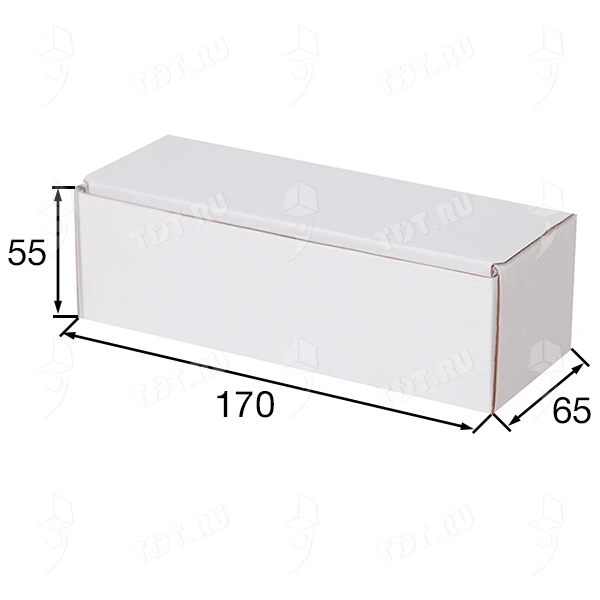 Короб КС-408 МГФ, белый, 170*65*55 мм