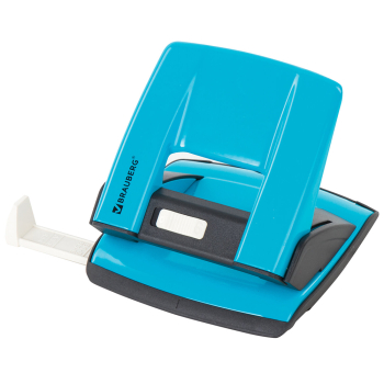 Металлический дырокол Brauberg «ULTRA», на 20 листов, 118*113*90 мм