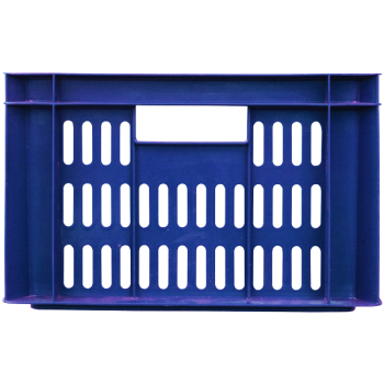 Пластиковый ящик, синий, 600*400*250 мм