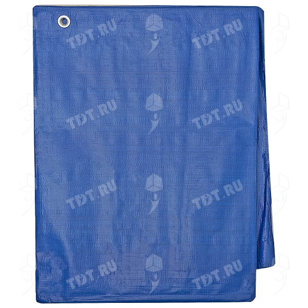 Защитный тент «Тарпаулин®» с люверсами синий, 2*3 м, 180 г/м²