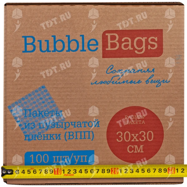 Пакеты ВПП «Bubble bags», трёхслойные, 30*30 см, 100 шт.