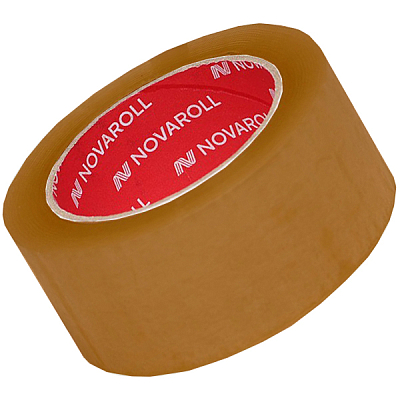 Коричневый скотч (клейкая лента) Nova Roll 205 - 48мм*150м*40мкм