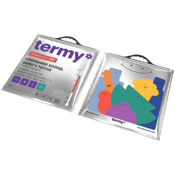 Термопакет «Termy Pro» для продуктов, металл/металл, 420*450 мм