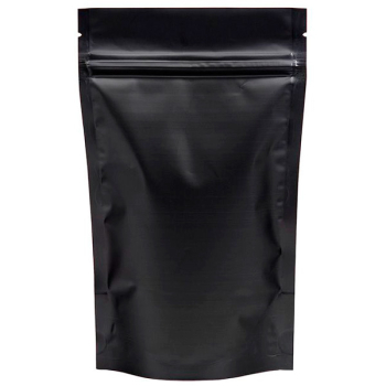 Фольгированный дой-пак с zip lock, черный, 13*16+3 см, 110 мкм (100 шт/уп) Фольгированный дой-пак с zip lock, черный, 13*16+3 см, 110 мкм (100 шт/уп)