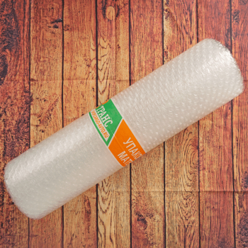 Воздушно пузырьковая пленка, 5*0.4 м «Компакт», 55 г/м², двухслойная Воздушно пузырьковая пленка, 5*0.4 м «Компакт», 55 г/м², двухслойная