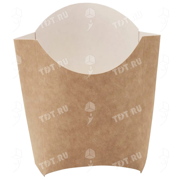 Коробка для картофеля фри, размер М, 110*100*50 мм, 50 шт.