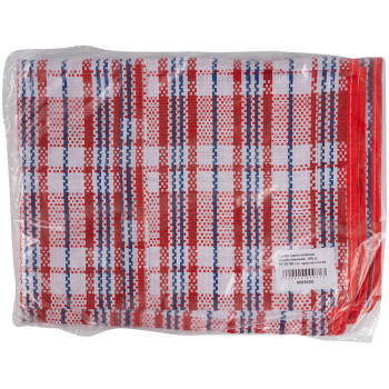 Сумка однослойная хозяйственная, 105 л, 70*30*50 см, красно-синяя