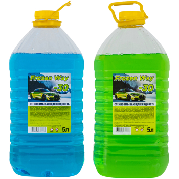 Незамерзающая жидкость для омывателя автостекол Frozen Way, 5 л