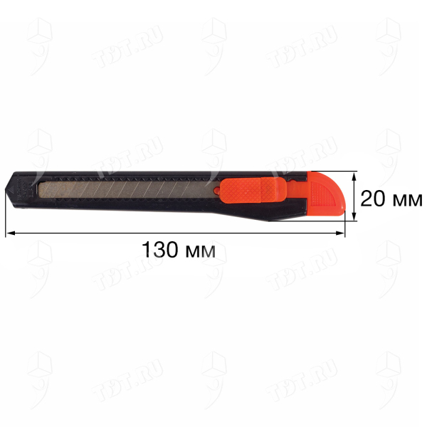 Нож канцелярский STAFF, ассорти, 9 мм