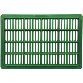 Пластиковый ящик, зелёный, 600*400*250 мм