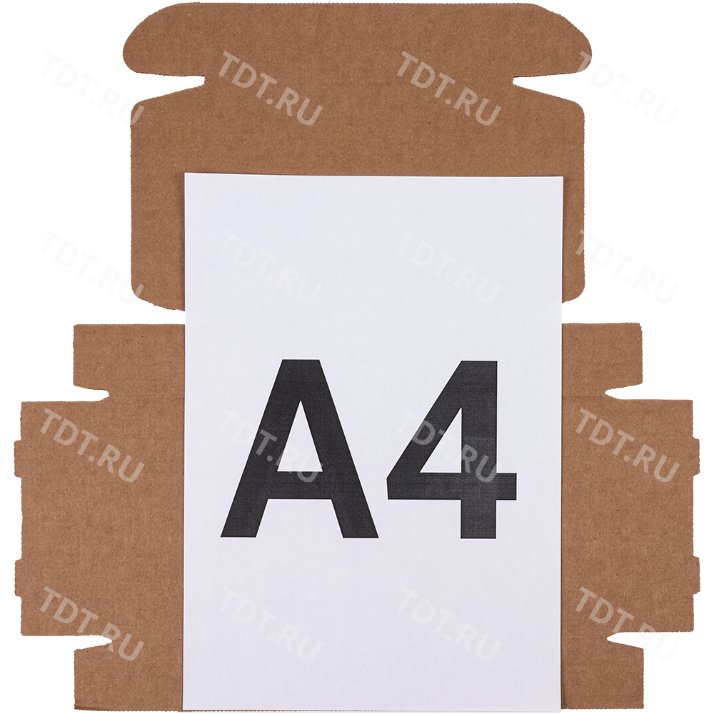 Короб №64/1-Ц, бурый, 170*130*40 мм, Т-23 В Короб №64/1-Ц, бурый, 170*130*40 мм, Т-23 В